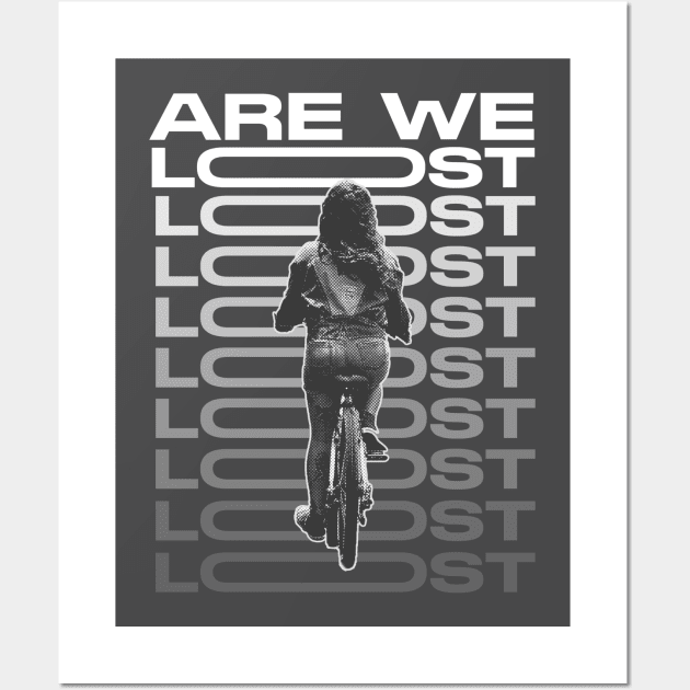 Are we lost? Wall Art by purpz